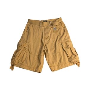 U.S. Polo Assn. Players Edition Mens Baggy Cargo Shorts Size 36 Y2K